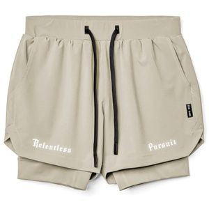 NEW - ASRV ULTRALIGHT PRO 5” LINER SHORT - SAND SMOKE MENS SHORTS